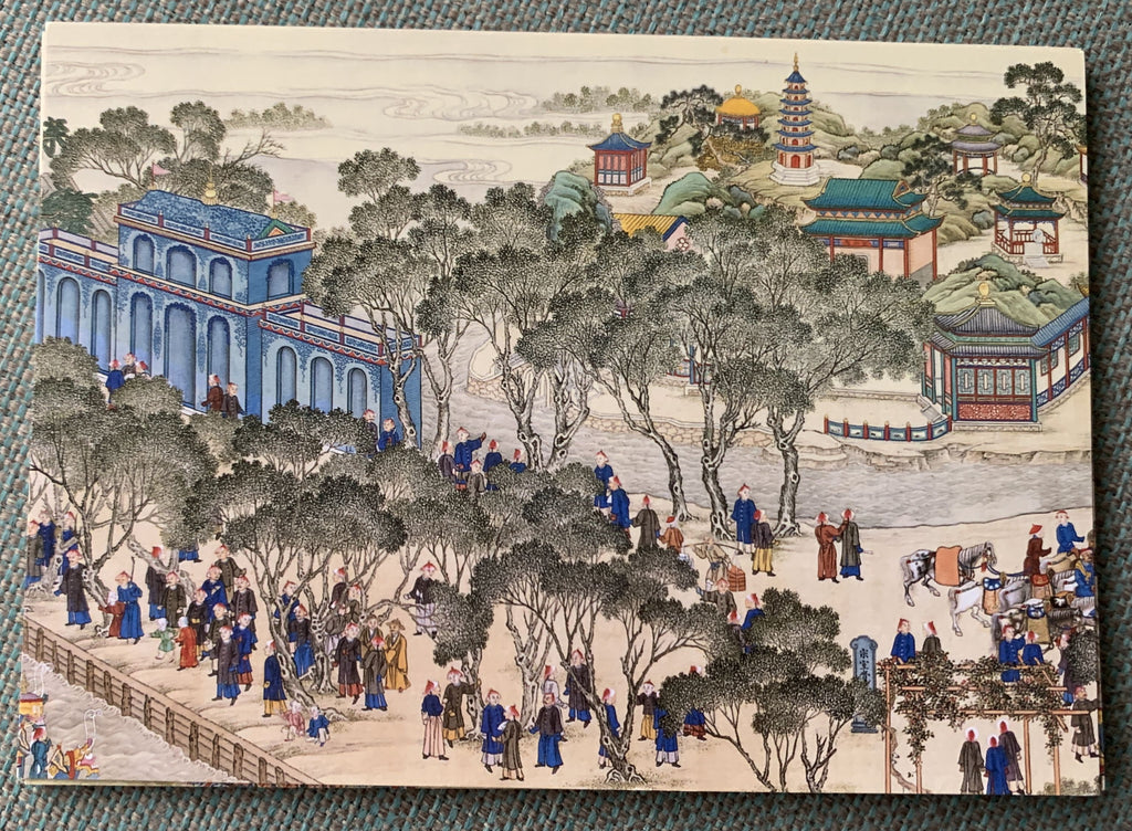 China Three Emperors 1662-1795 - Satz von 24 unbenutzten, wunderschönen Postkarten