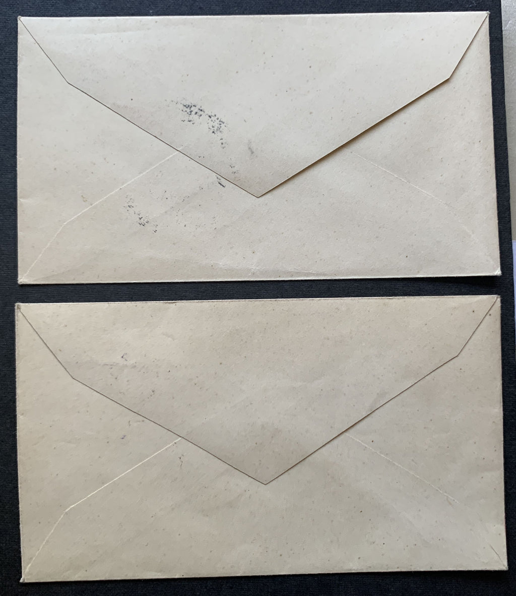 Deutsches Reich 1944 - 2 Briefe Worlau Breslau - Michel Nummer 877, 881