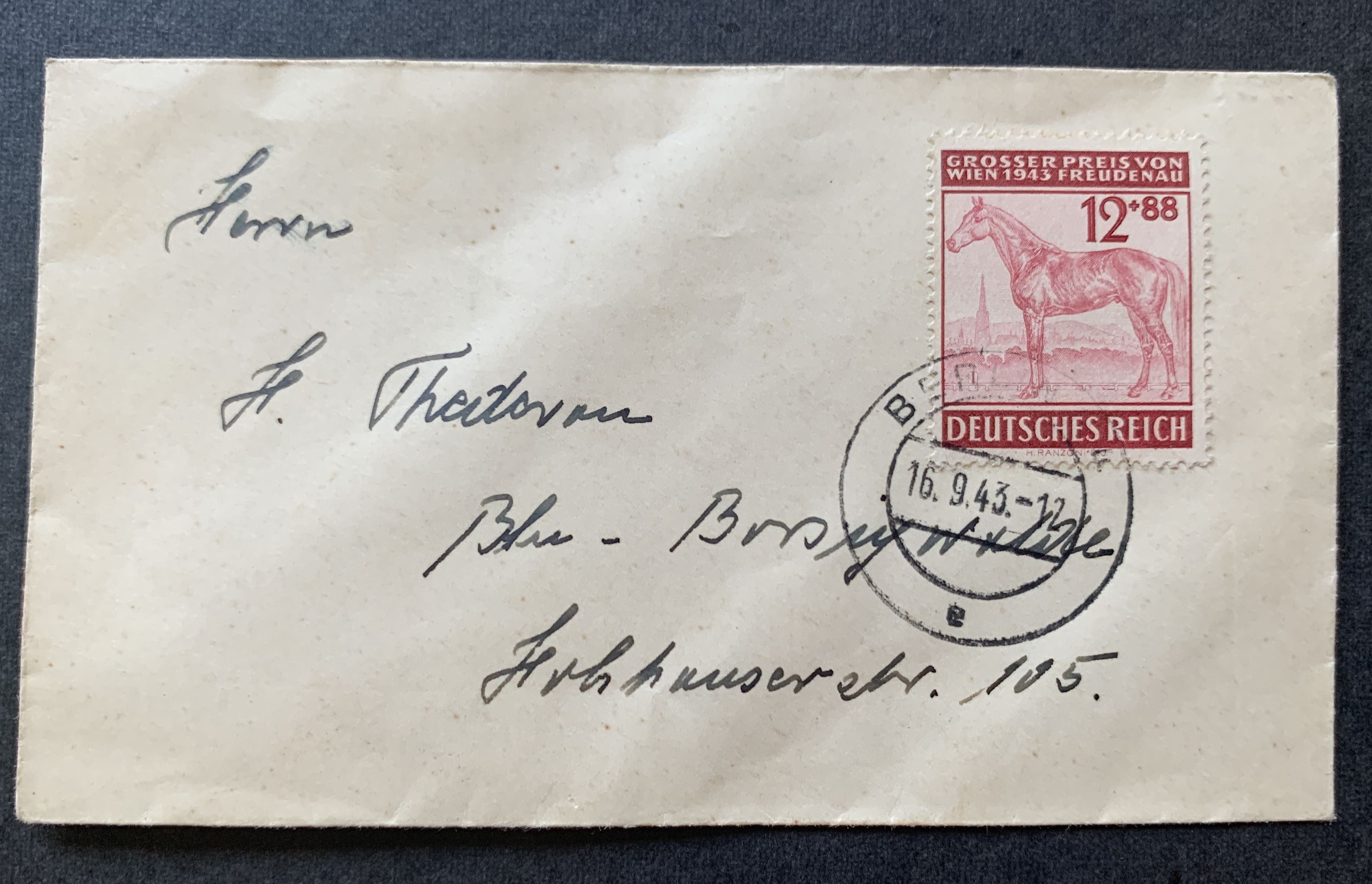 Deutsches Reich 1943 & 1944 - 6 Briefe Wohlau Breslau und Berlin-Borsigwalde