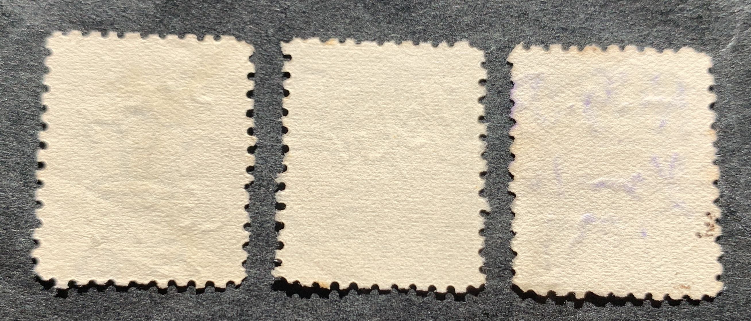 3 Steuermarken (Revenue stamps) Süd-Australien Britisch Australien
