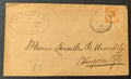 Britisch Jamaica 1919 - gelaufener Brief mit Kriegsmarke Michel Nummer 71