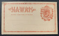 Hawaii Ganzsache 1881 rot - ungenutzt