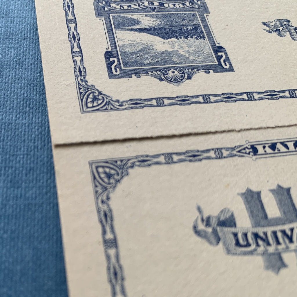 Hawaii Ganzsache 1881 Two Cents Postkarte mit Rückantwort - ungenutzt