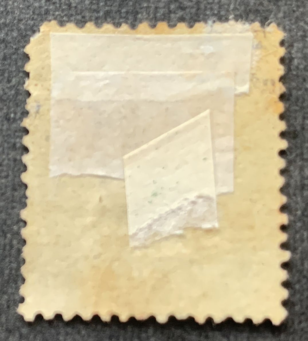 Malaiische Staaten / Straits Settlements 1867 - Krone und 3 C auf 1 A tiefbraun, SG 3