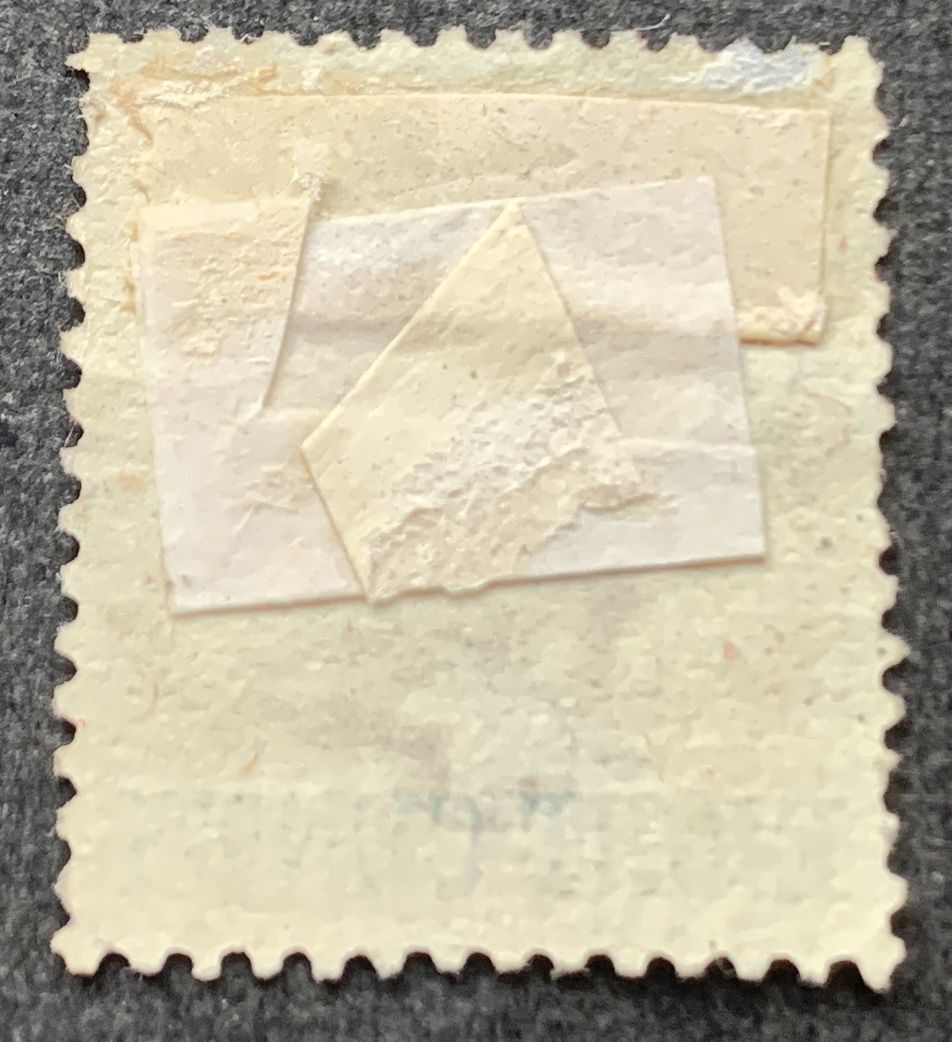 Malaiische Staaten / Straits Settlements 1867 - Krone und 8 C auf 2 Anna