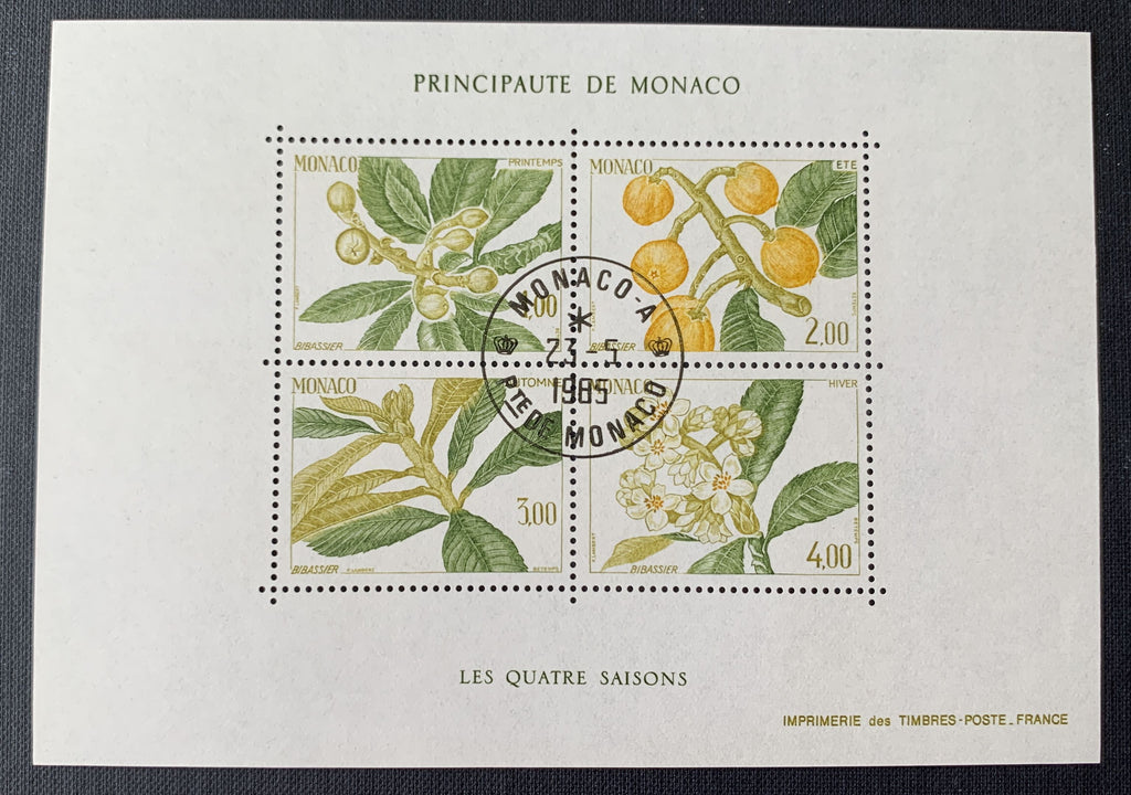 Monaco - 12 gestempelte Blöcke