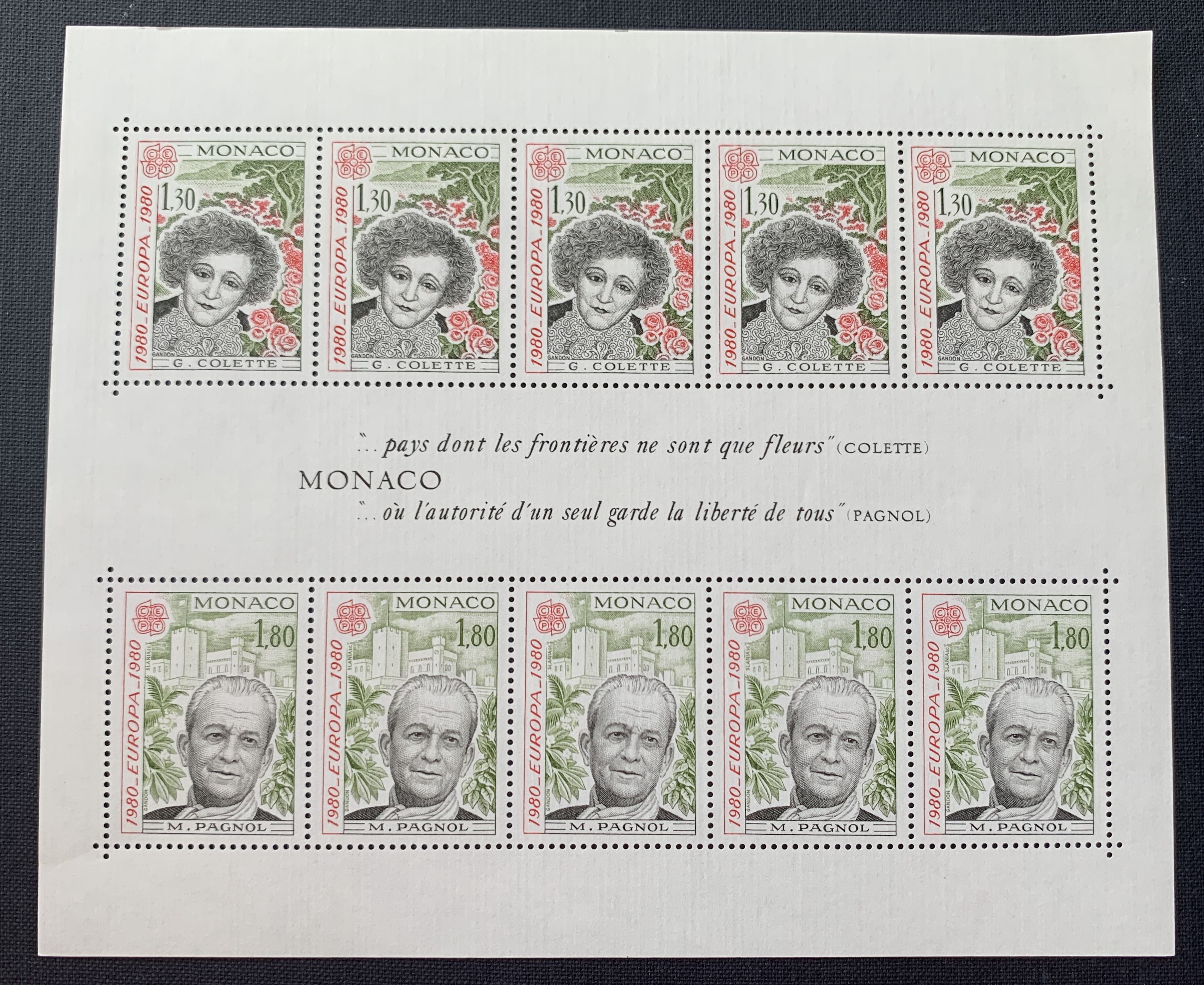 Monaco - 14 postfrische Blöcke