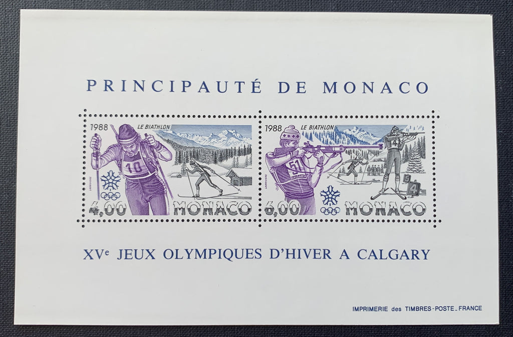 Monaco - 14 postfrische Blöcke