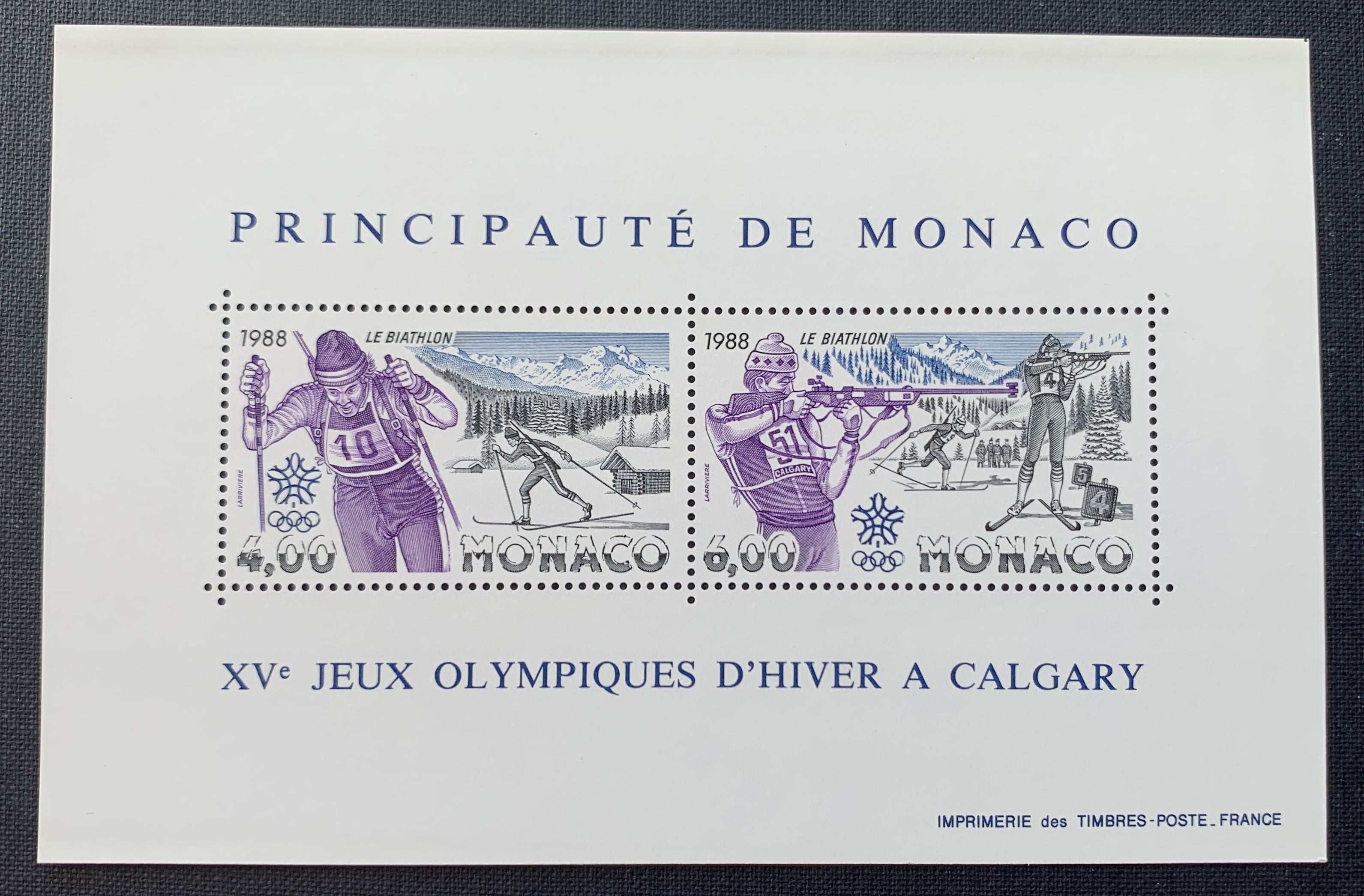 Monaco - 14 postfrische Blöcke