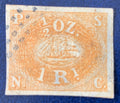 Peru 1857 Pacific Steam Navigation Co. Schiff (Fälschung?)