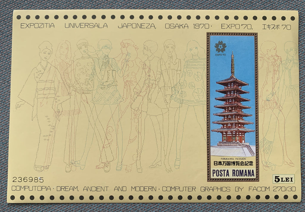 Rumänien 1970-1975 - 6 postfrische Blöcke