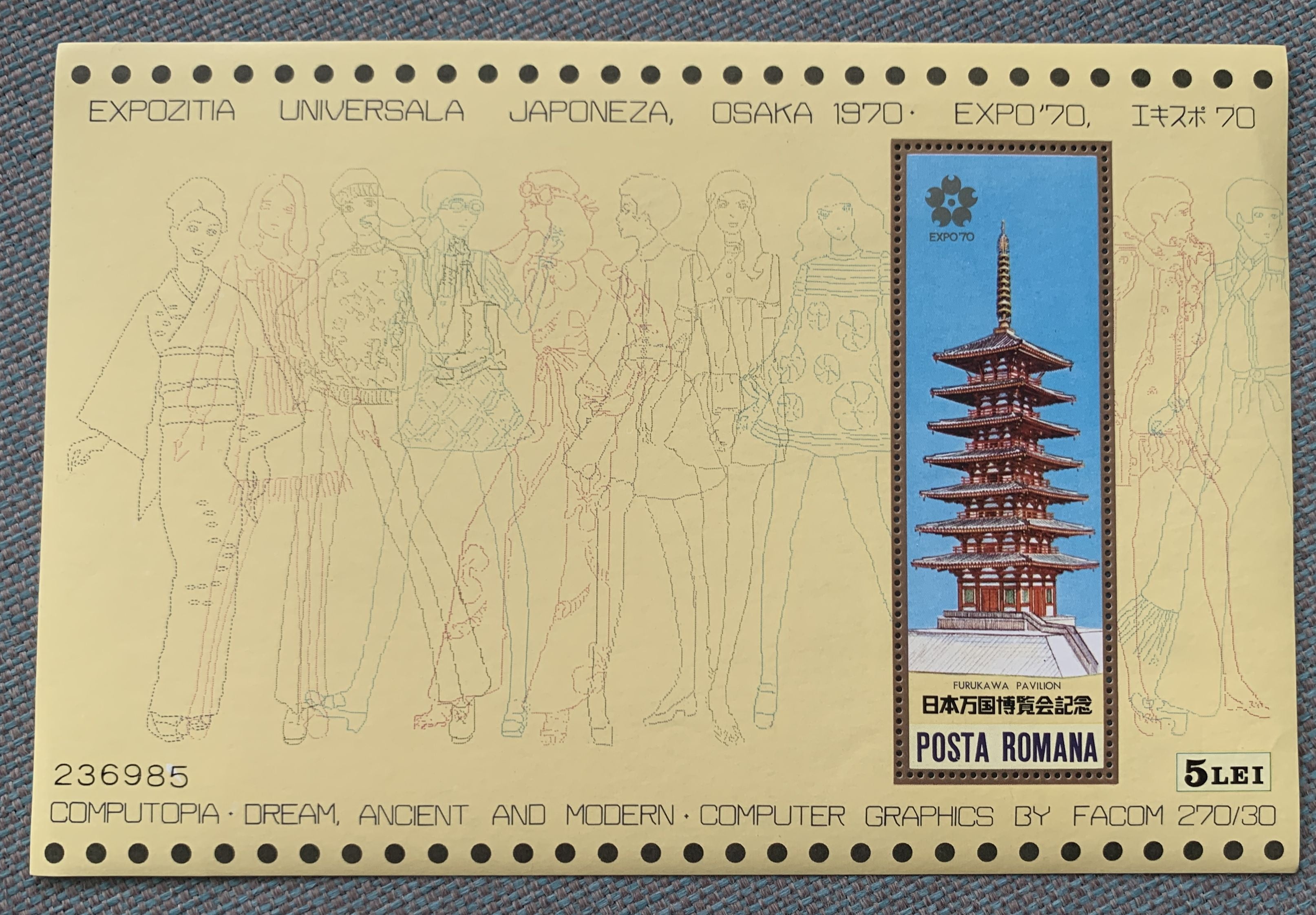 Rumänien 1970-1975 - 6 postfrische Blöcke