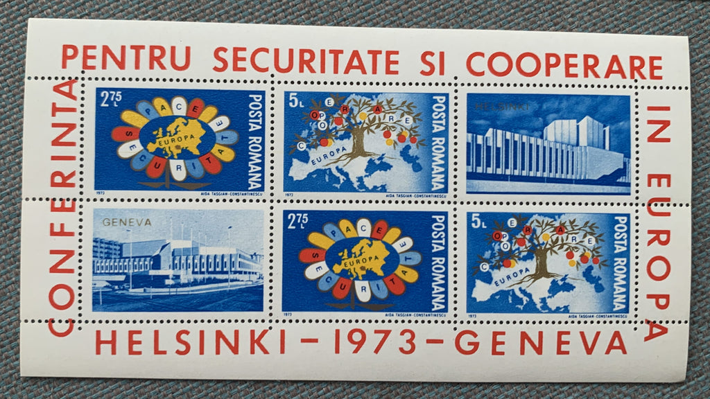 Rumänien 1970-1975 - 6 postfrische Blöcke
