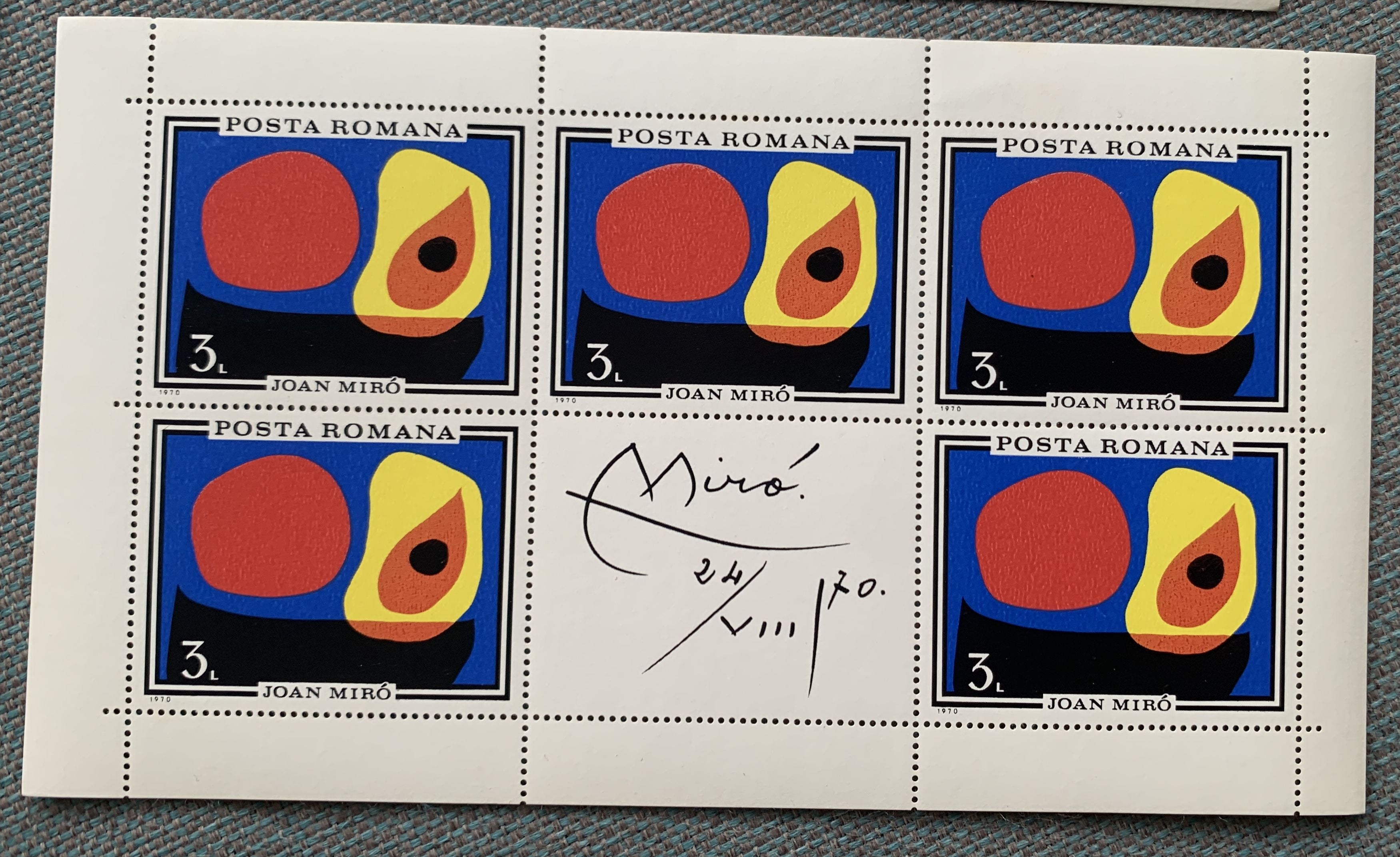 Rumänien 1970-1975 - 6 postfrische Blöcke